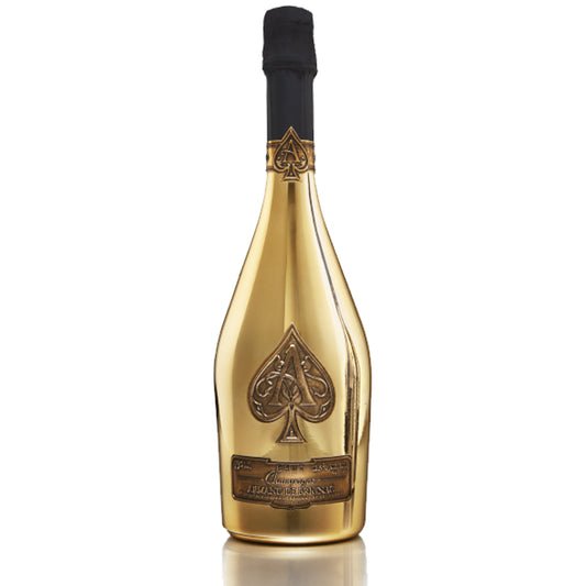 Armand De Brignac Ace of Spades Brut Gold Champagne.  750ML
