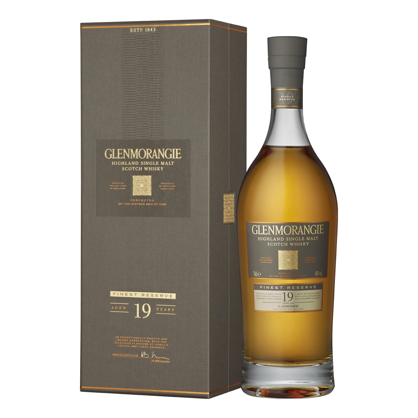 Glenmorangie 19 Year Old Single Malt Whisky. 700 ML