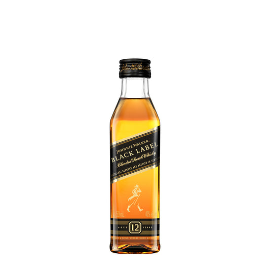 Johnnie Walker Black 12Yo Miniature. 50ML