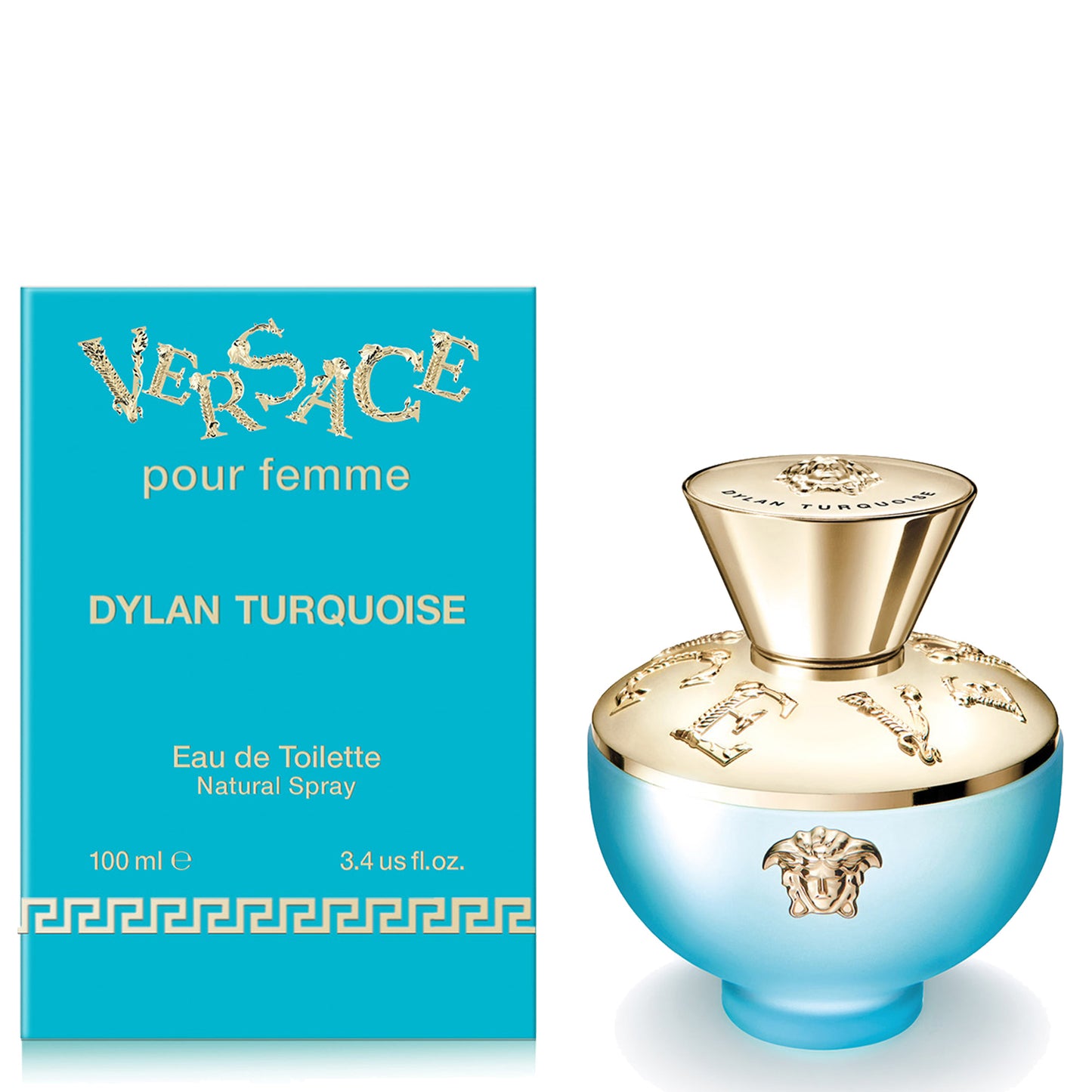 Versace Dylan Turquoise Eau de Toilette 100Ml