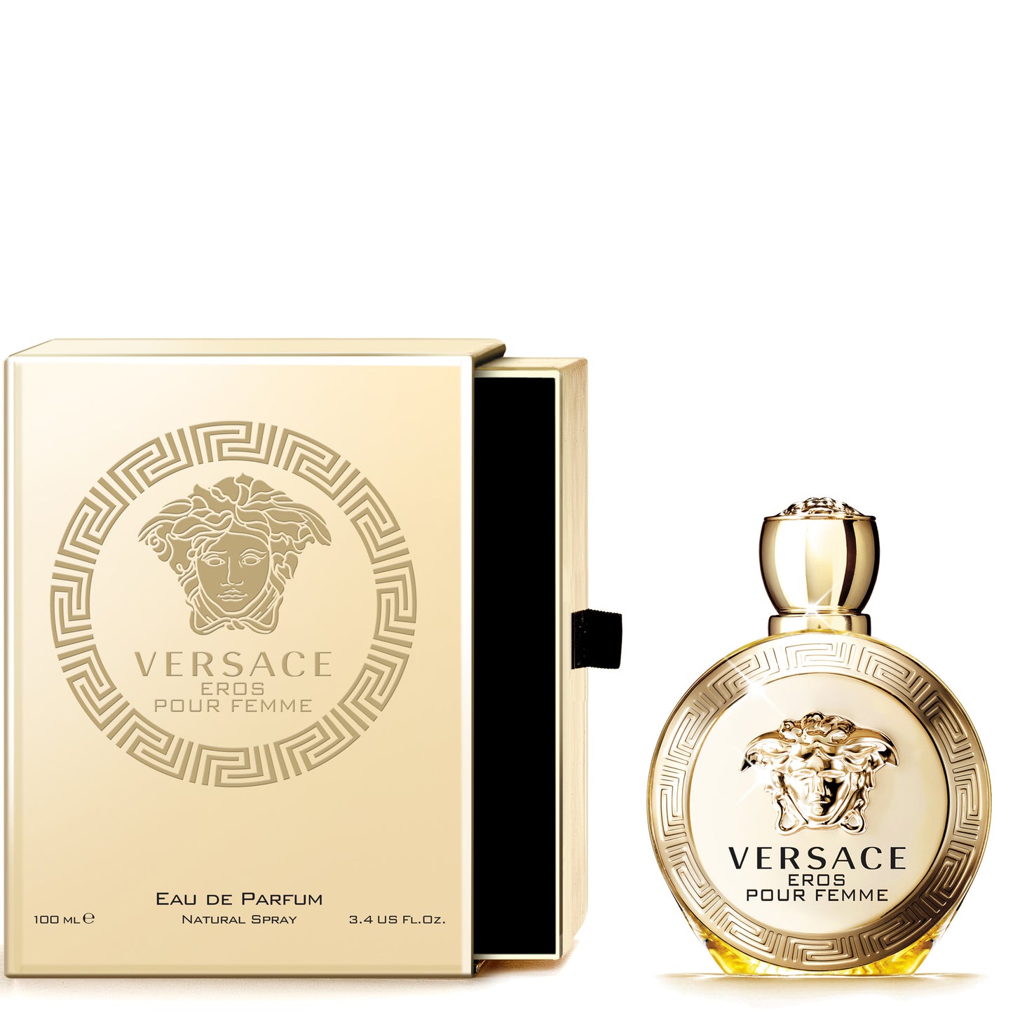 Versace Eros Pour Femme Eau de Parfum. 3.4Oz/100ml