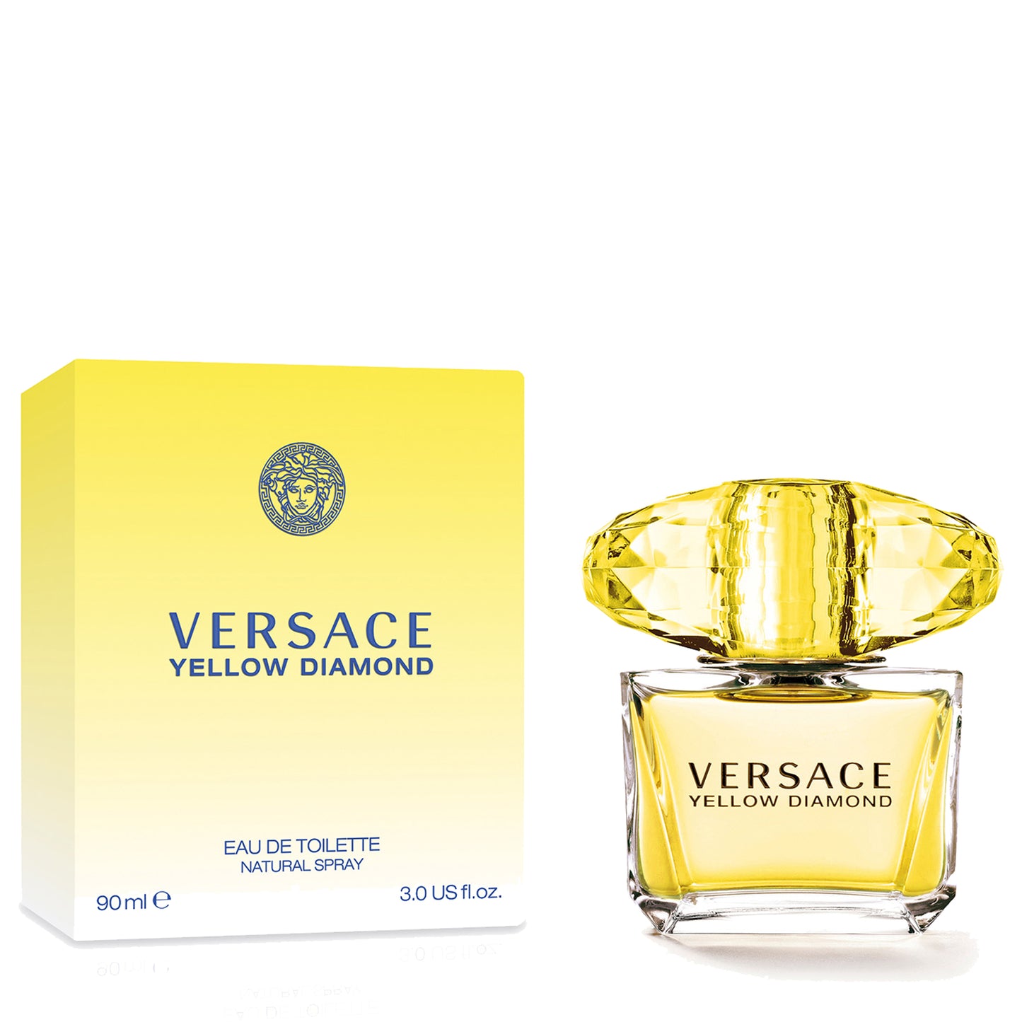 Versace Yellow Diamond Eau de Toilette. 3 Oz/90 Ml