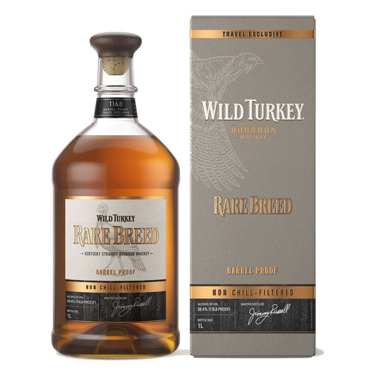 Wild Turkey Rare  Breed Bourbon Whisky. 1L