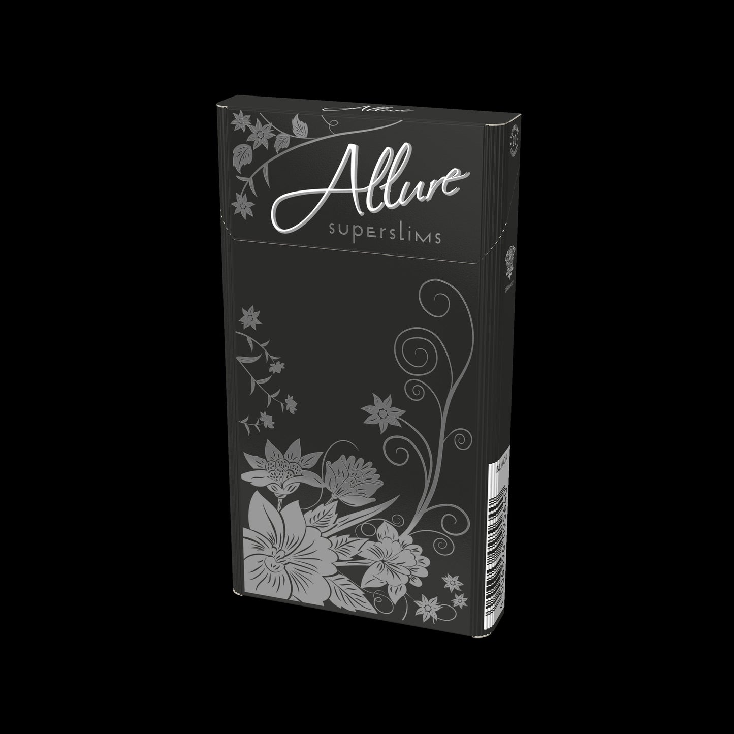 Allure Black 100' Super Slim