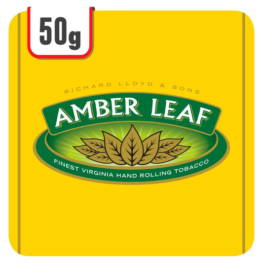 Amber Leaf 50G Box (500) 12 packs/master case