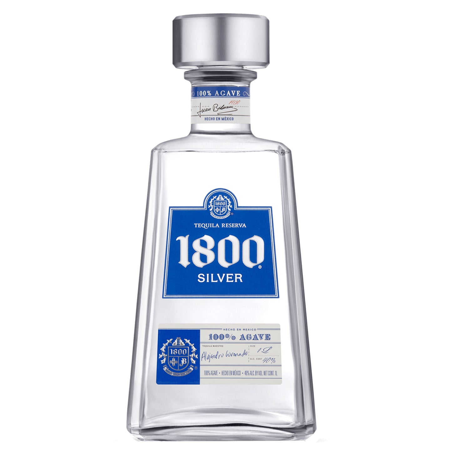 1800 Tequila Silver.  1L