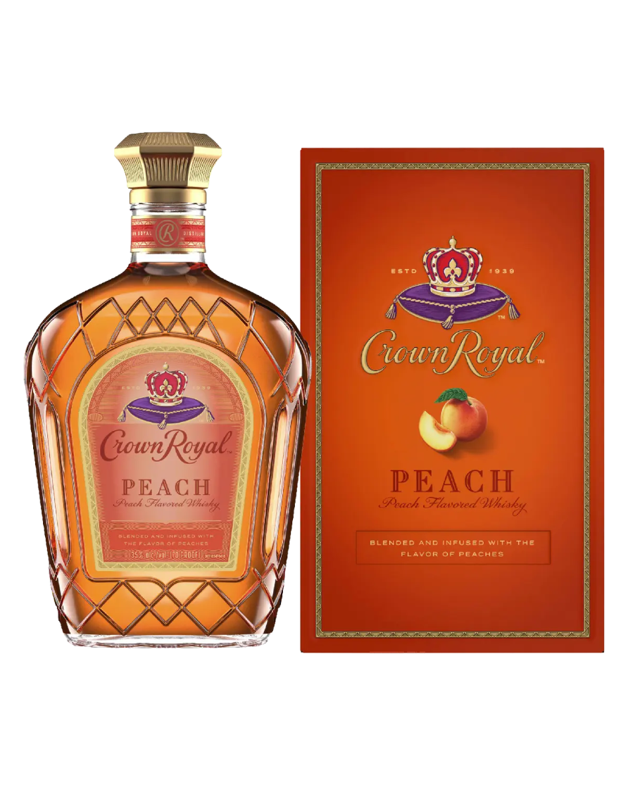 Crown Royal Peach Canadian Whiskey 1L