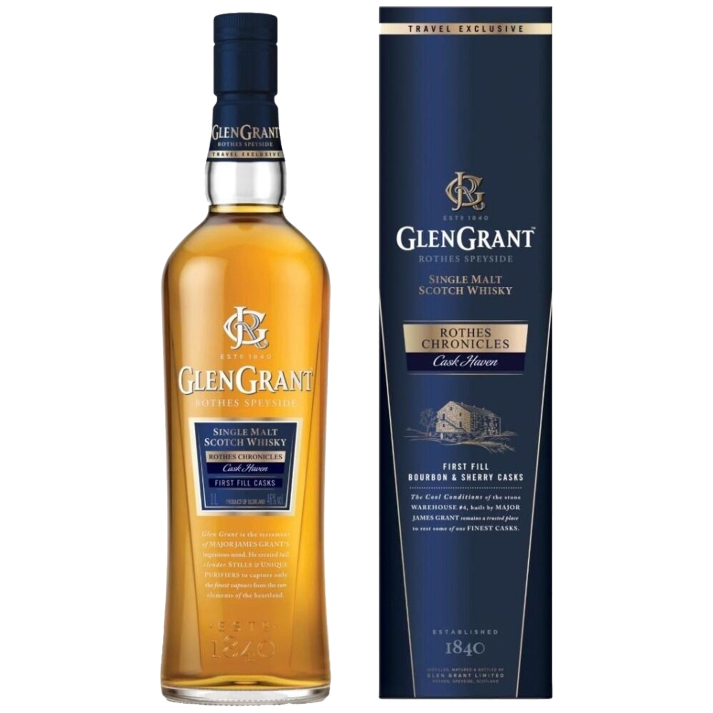 Glen Grant Single Malt Scotch
  Whisky Cask Haven