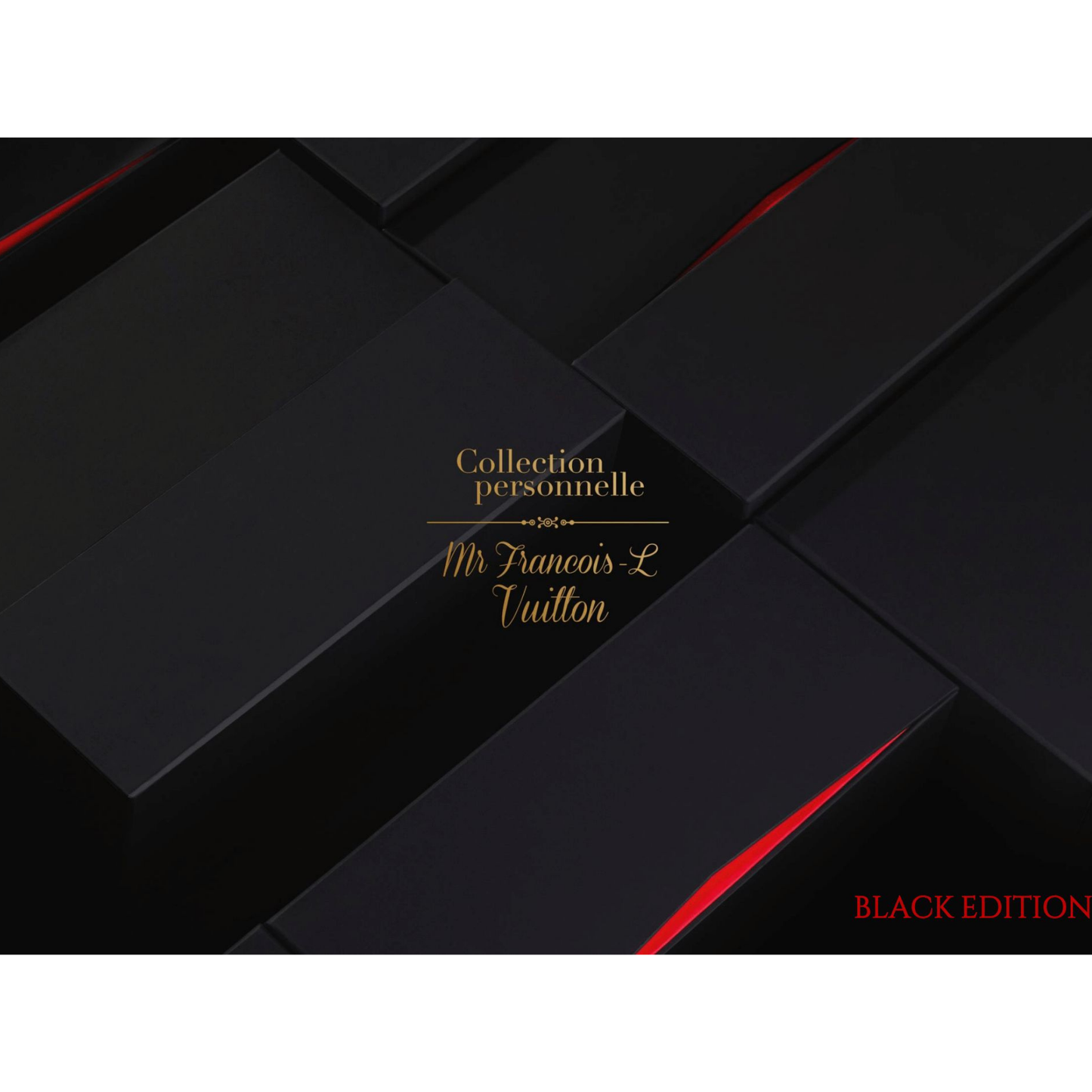 F. Louis Vuitton Private Collection Black Box Serialised 6 bottles 750ML 6/Case 13.5° / 27P