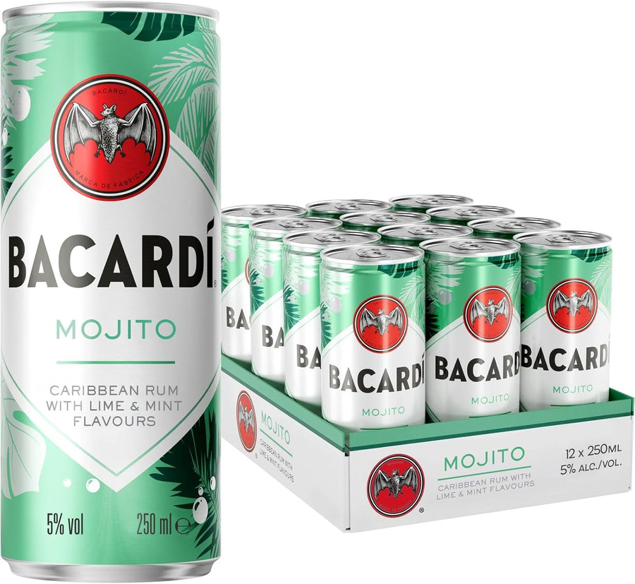 Bacardi RTD Mojito 355Ml 24/Case 6°/12P