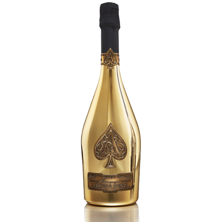 Armand De Brignac Ace of Spades Brut Gold Champagne.  750ML