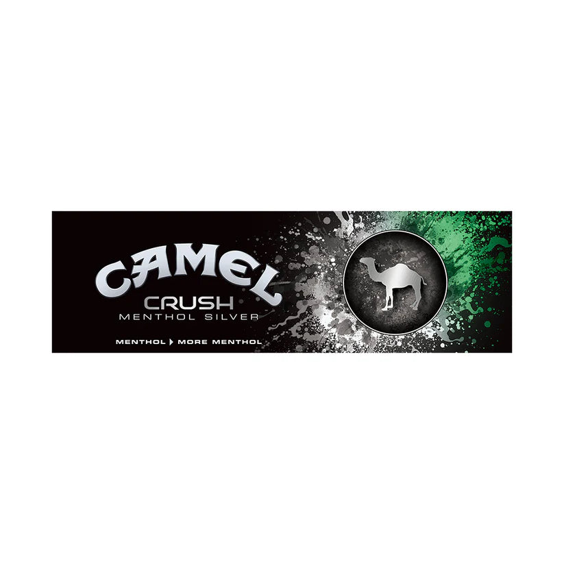 Camel Crush Menthol Silver Ksb 30/Master Case