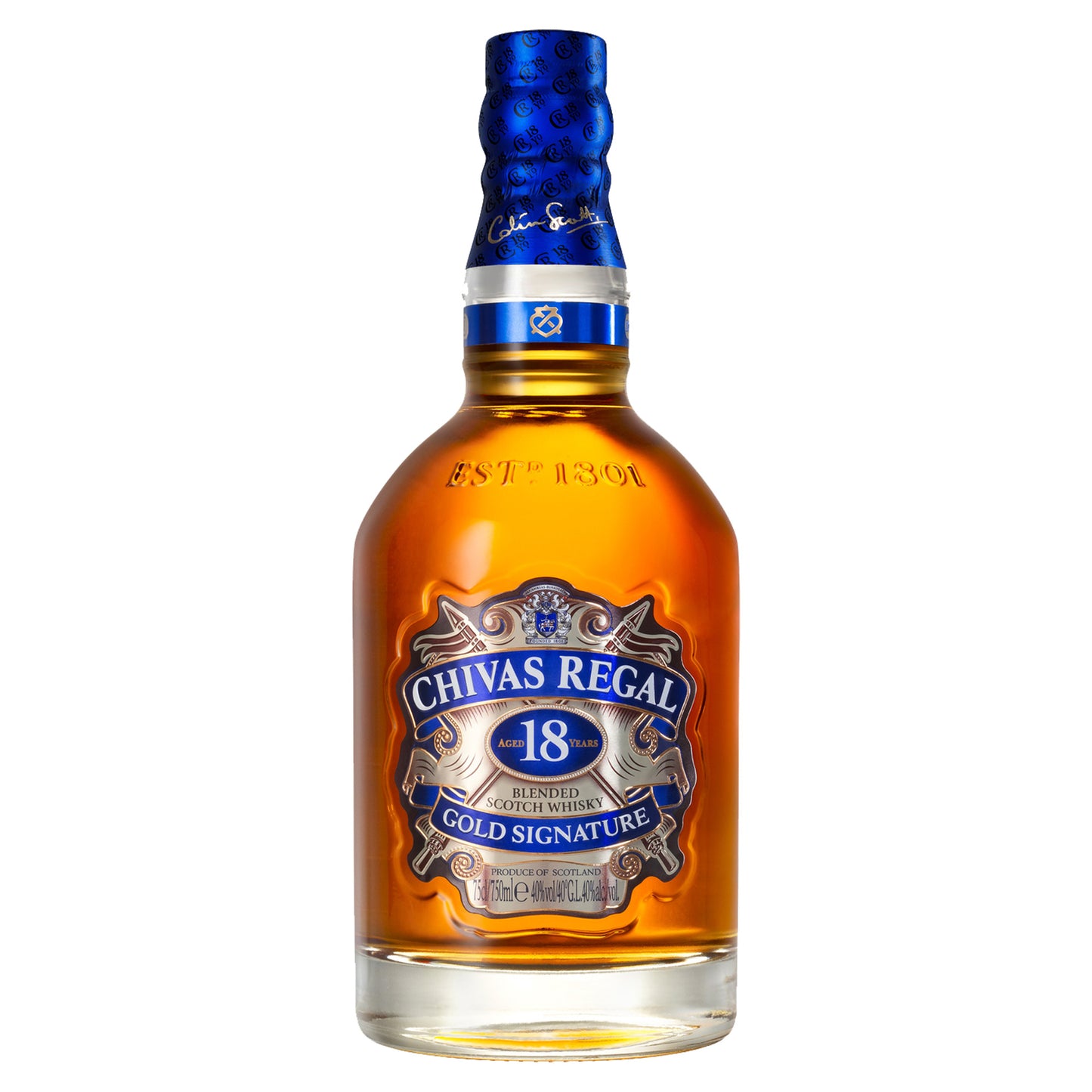 Chivas Regal Blended Scotch Whisky Scotland 18YO