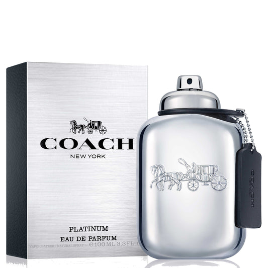 Coach Platinum Eau de Parfum. 3.4Oz/100ml