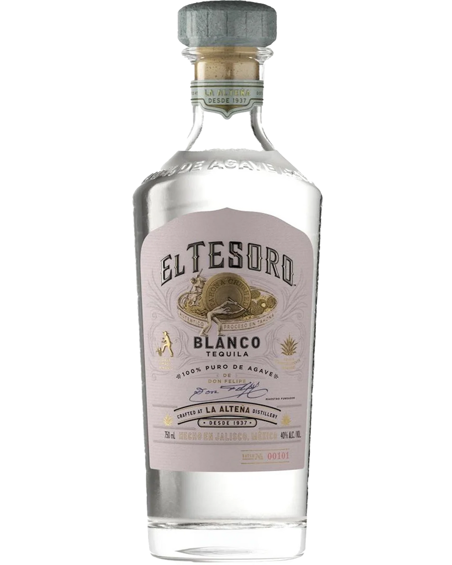 El Tesoro Blanco Tequila 750ml