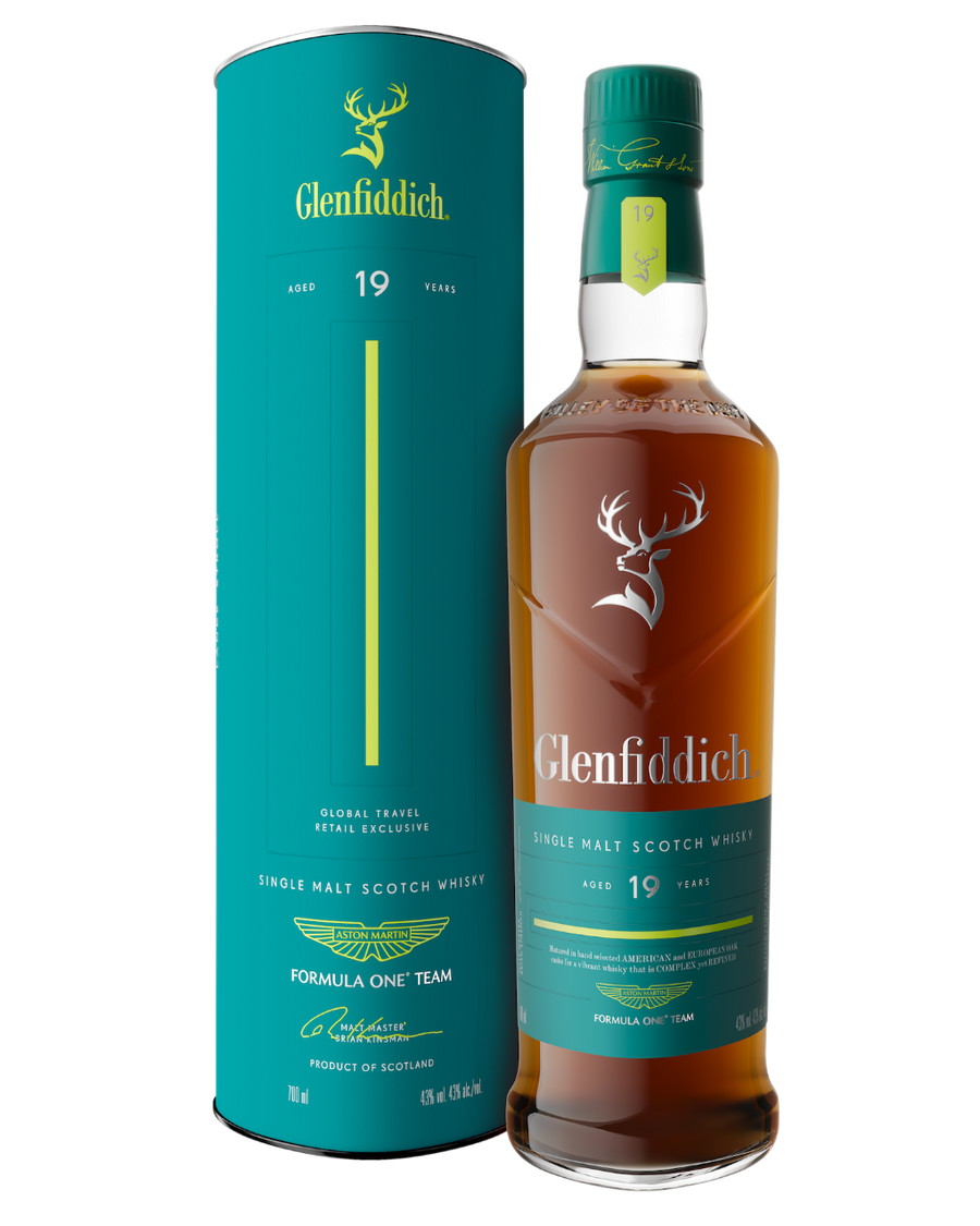 Glenfiddich 19 Year Aston Martin F1 Special Edition Single Malt Scotch Whisky 700ml