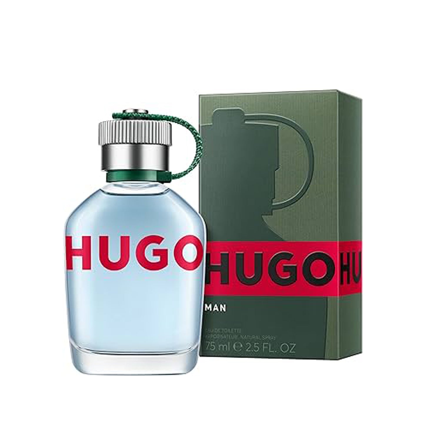 Hugo Man Eau de Toilette for Men 2.5oz/75Ml