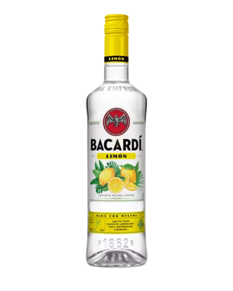 Bacardi Limon Flavored Rum 1L