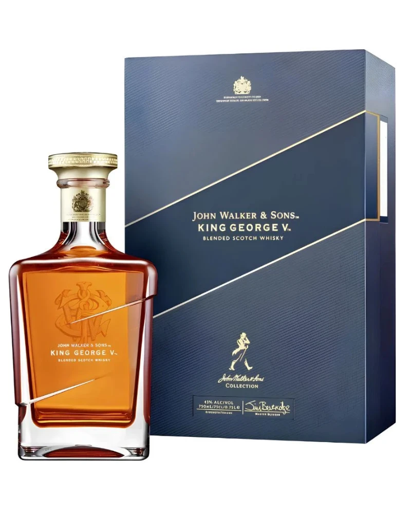 Johnnie Walker Blue Label King George V Scotch Whiskey 750ml