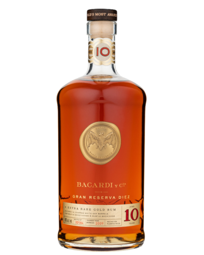 Bacardi Gran Reserva Diez Rum 1L