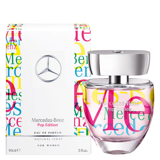 Mercedes-Benz For Women Pop Edition Eau de Parfum. 3fl.Oz/90ml