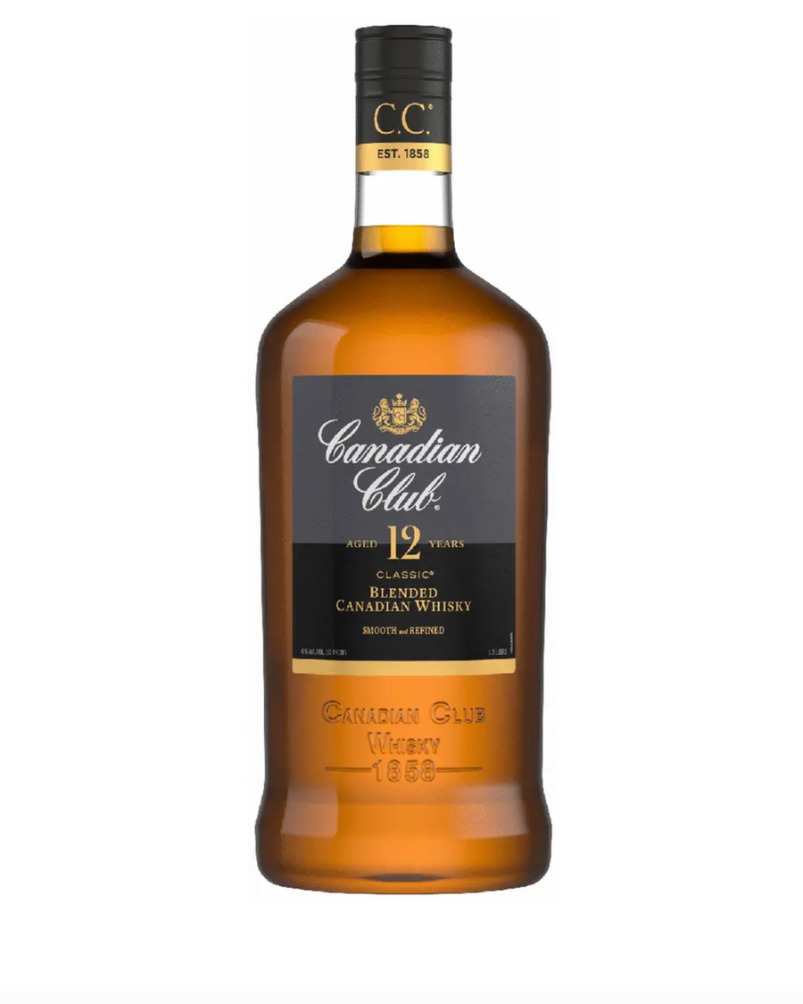 Canadian Club Classic 12 Year Blended Canadian Whiskey 1L