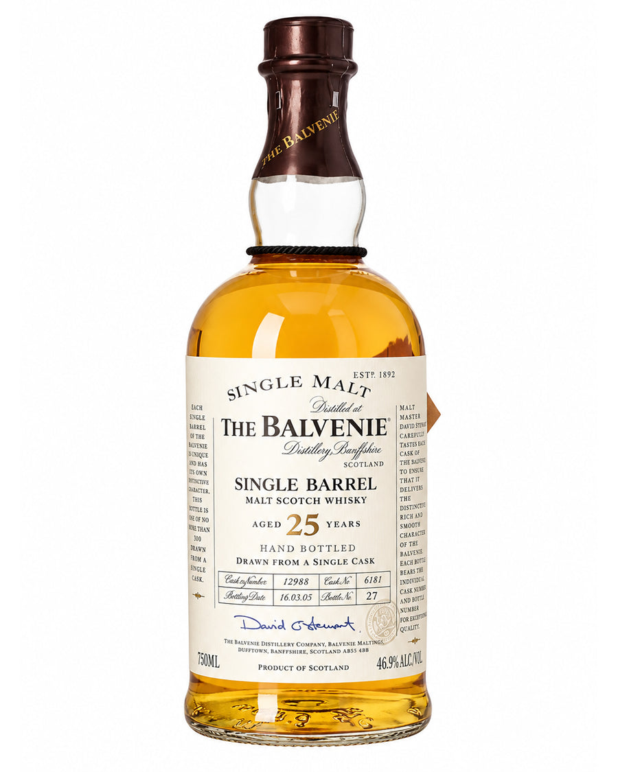 Balvenie 25 Year Single Malt Scotch Whisky 700ml