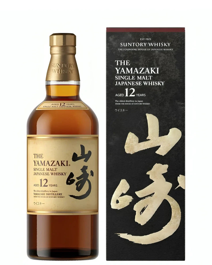Yamazaki 12 Year Japanese Single Malt Whisky 700ml