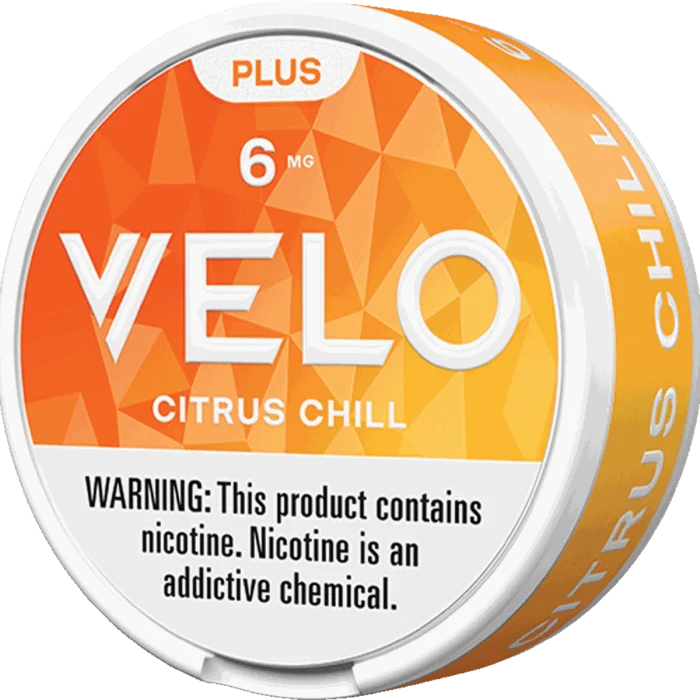 Velo Plus Pouch Citrus Chill 6Mg 1.8M 90/Master Case