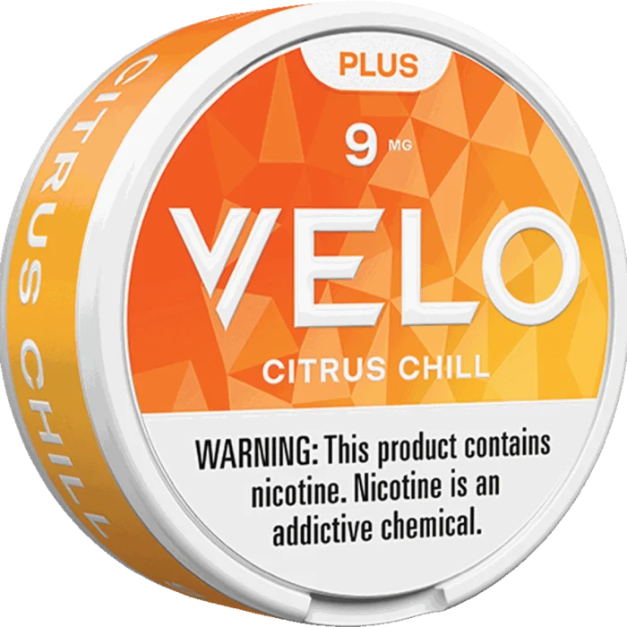 Velo Plus Pouch Citrus Chill 9Mg 1.8M 90/Master Case
