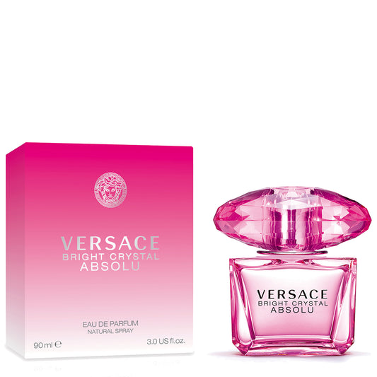 Versace Bright Crystal Absolu Eau de Parfum. 3Oz/90ml