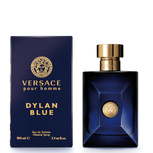 Versace Dylan Blue Pour Homme Eau de Toilette. 3.4Oz/100ml