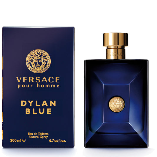 Versace Dylan Blue Pour Homme Eau de Toilette. 6.8Oz/200ml