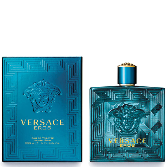 Versace Eros Men Eau de Toilette. 6.8Oz/200ml