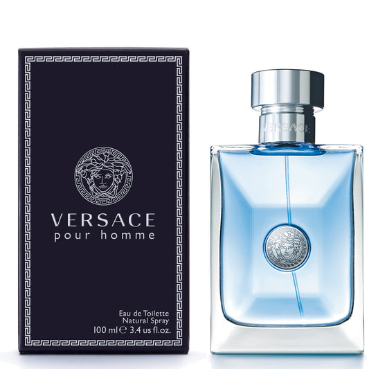 Versace Pour Homme Eau de Toilette. 3.4Oz/100ml