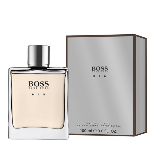 Hugo Boss Man Eau de Toilette for Men 3.4Oz/100Ml