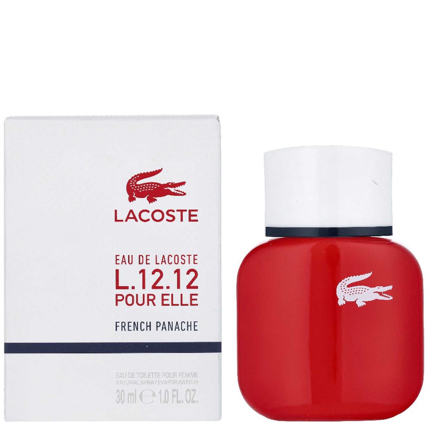 Lacoste L.12.12 French Panache Pour Elle Eau de Toilette. 3Oz/90Ml