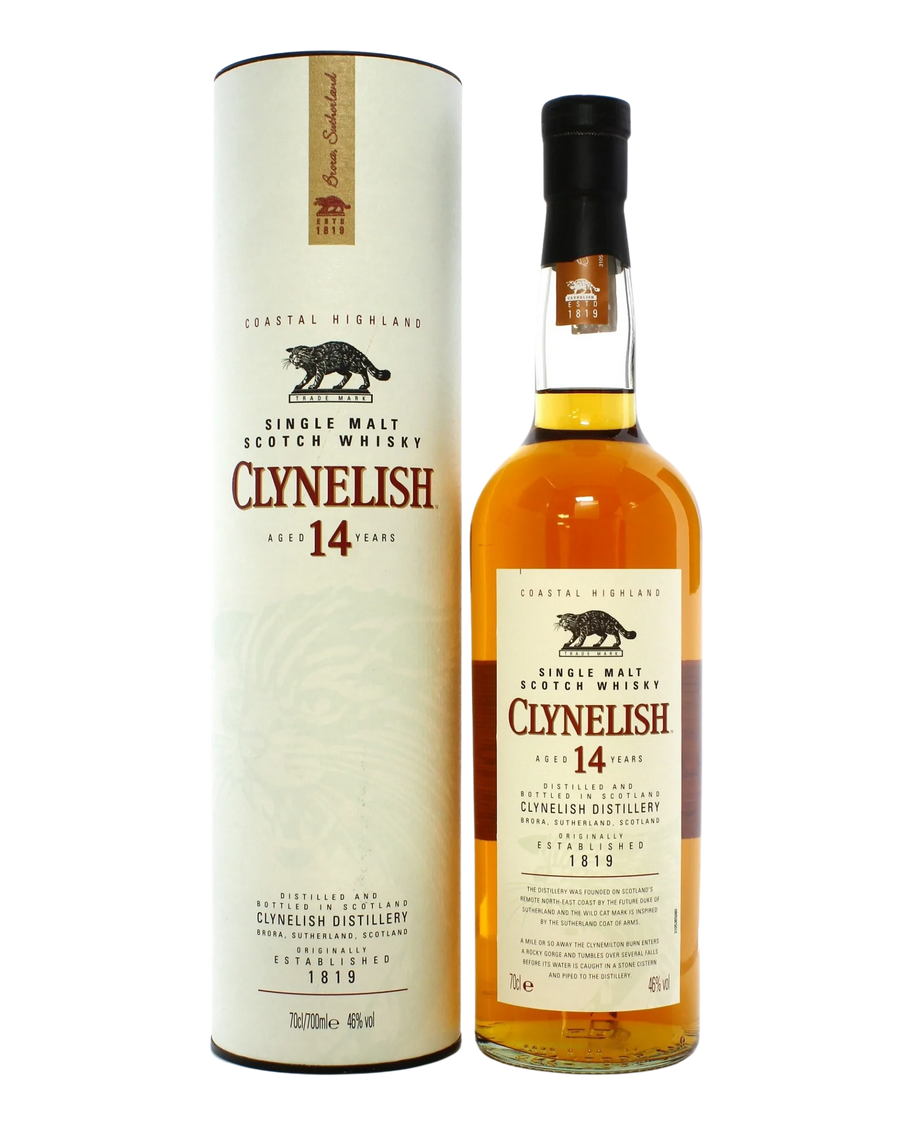 Clynelish Single Malt 14 Year Scotch Whiskey 700ml